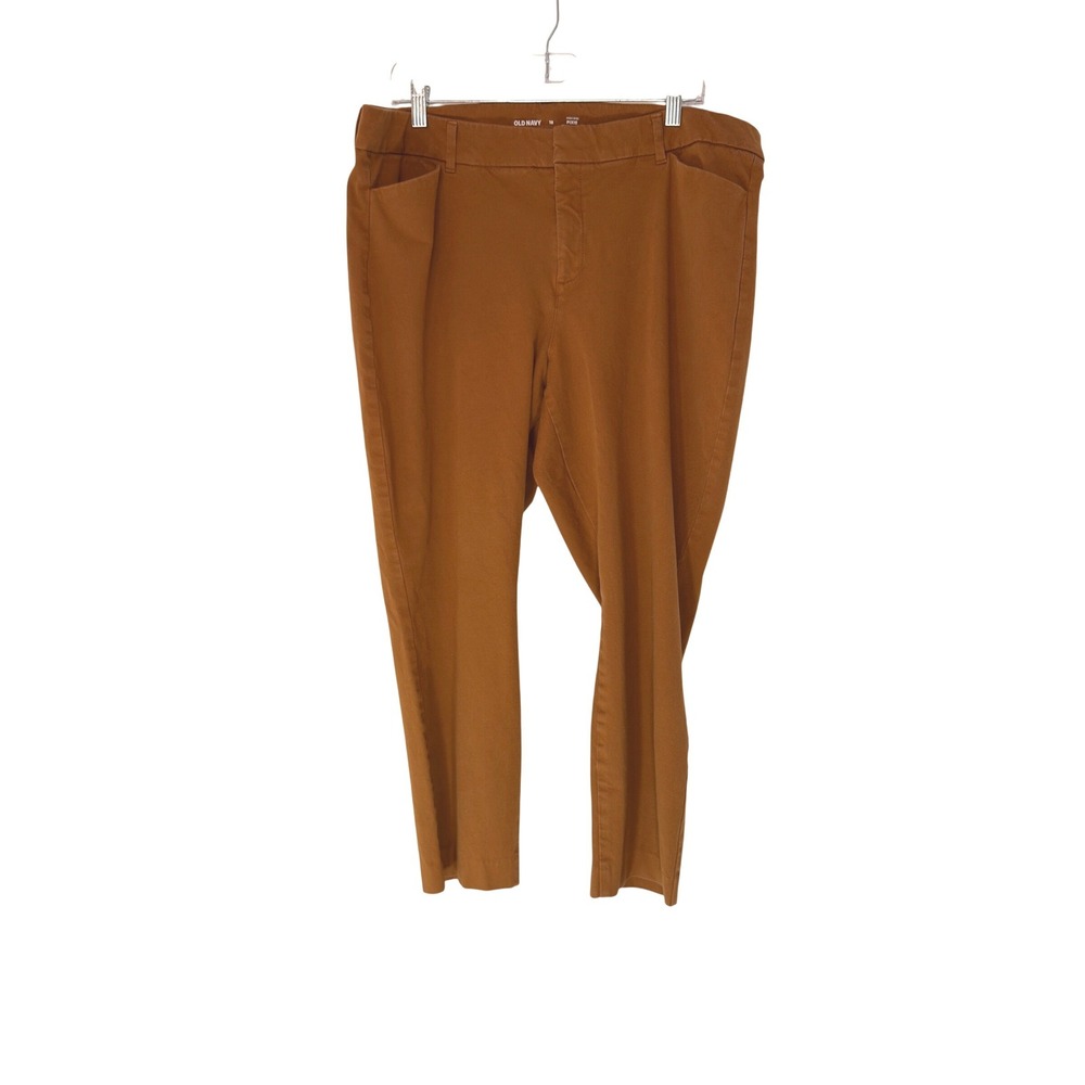 Old Navy Brown Women's Business Career Office Work Pixie Dress Pants Size 18